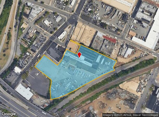  334 Elizabeth Ave, Newark, NJ Parcel Map