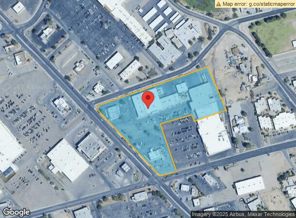  1253 El Paseo Rd, Las Cruces, NM Parcel Map