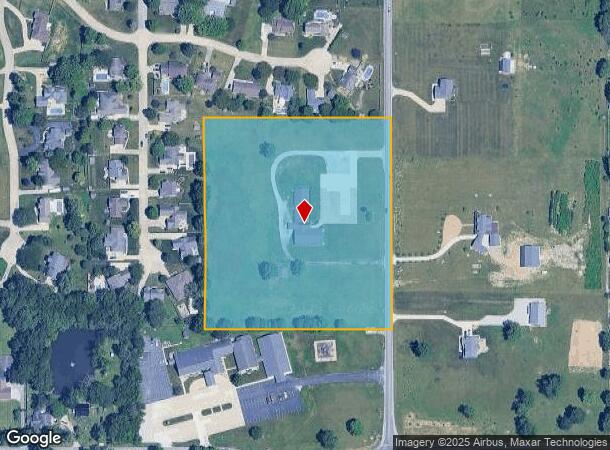 6865 S 100 W, Pendleton, IN Parcel Map