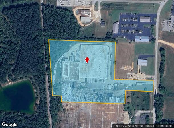  1500 Industrial Park Rd, Paris, TN Parcel Map