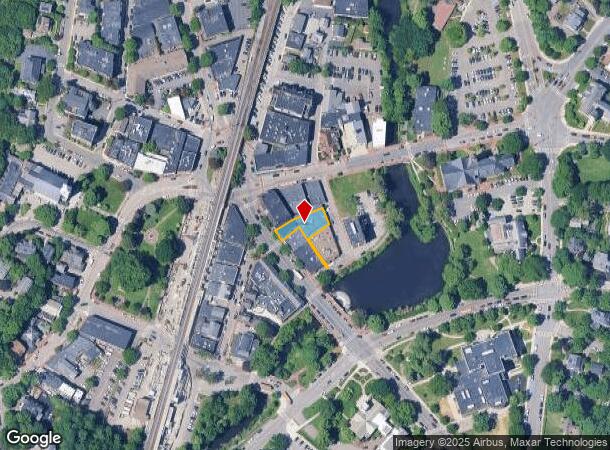  547 Main St, Winchester, MA Parcel Map