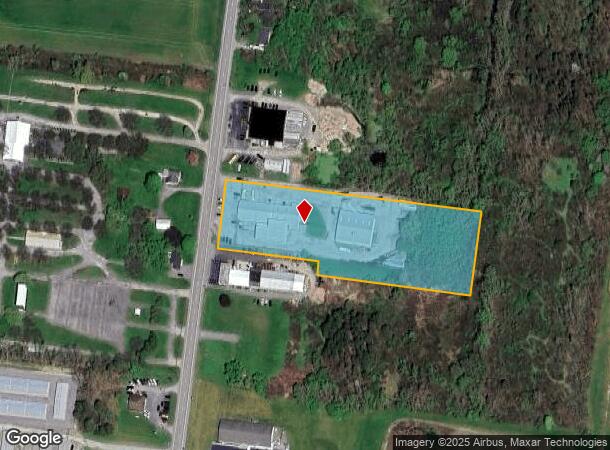  1525 W Henrietta Rd, Avon, NY Parcel Map