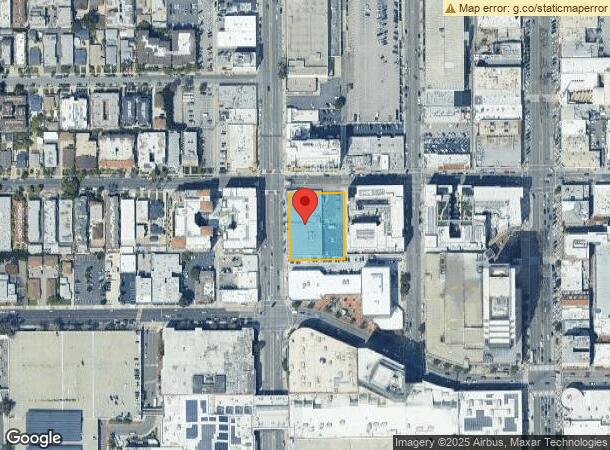  130 N Central Ave, Glendale, CA Parcel Map