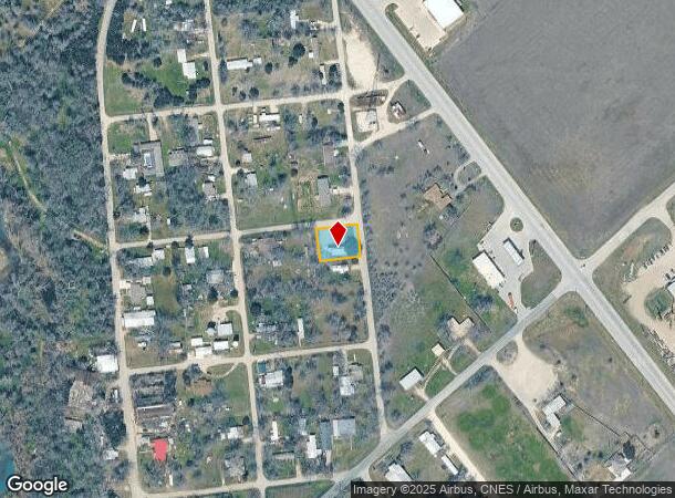  109 Gonzales Ave, Fentress, TX Parcel Map