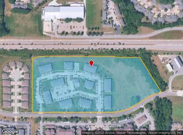 4100 W 24Th Pl, Lawrence, KS Parcel Map