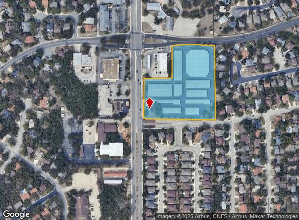  7600 Tezel Rd, San Antonio, TX Parcel Map