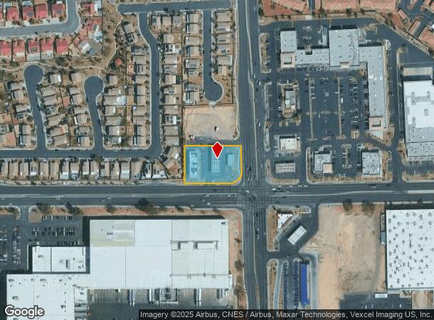 1570 W Cheyenne Ave, North Las Vegas, NV Parcel Map