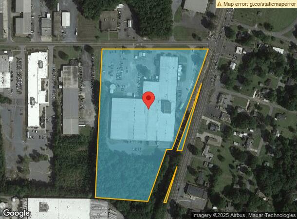  100 Industrial Park Ave, Asheboro, NC Parcel Map