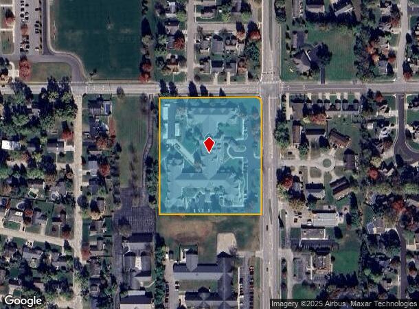 3660 Central Ave, Columbus, IN Parcel Map