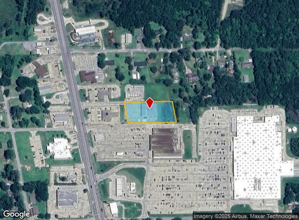  1390 N Main St, Vidor, TX Parcel Map