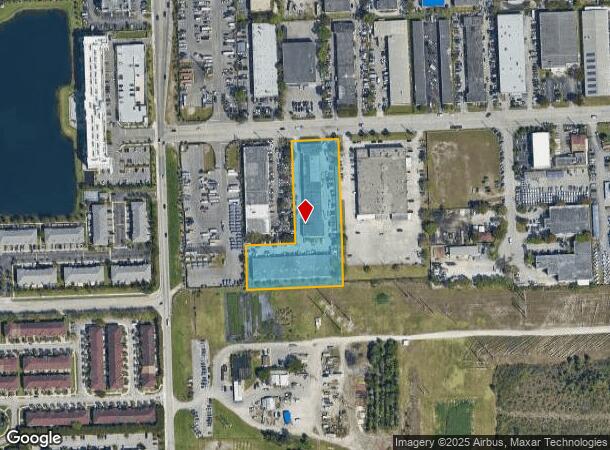  12500 Sw 130Th St, Miami, FL Parcel Map