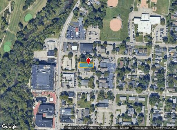  153 N High St, Gahanna, OH Parcel Map