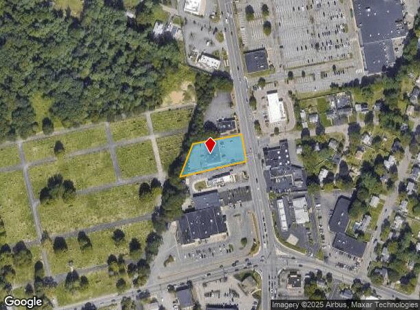  339 Washington St, Stoughton, MA Parcel Map