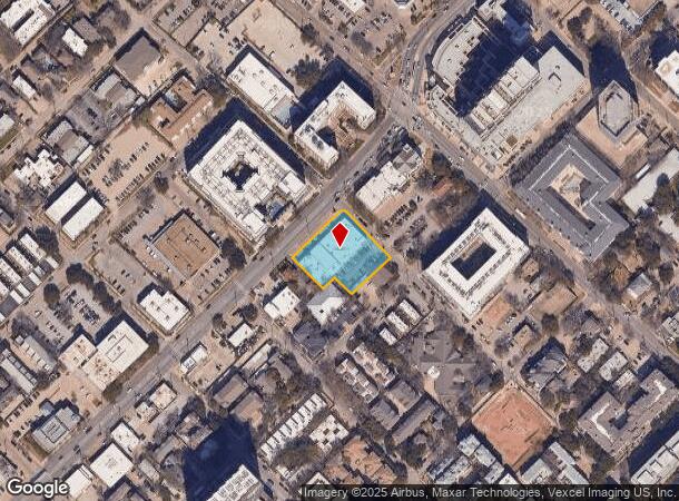 2920 Oak Lawn Ave, Dallas, TX Parcel Map
