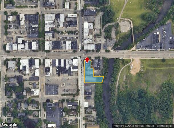  1 S Huron St, Ypsilanti, MI Parcel Map