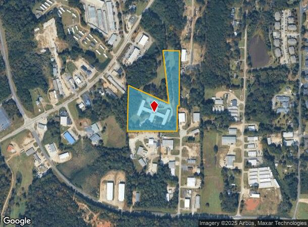  2111 W West Point Rd, Lagrange, GA Parcel Map