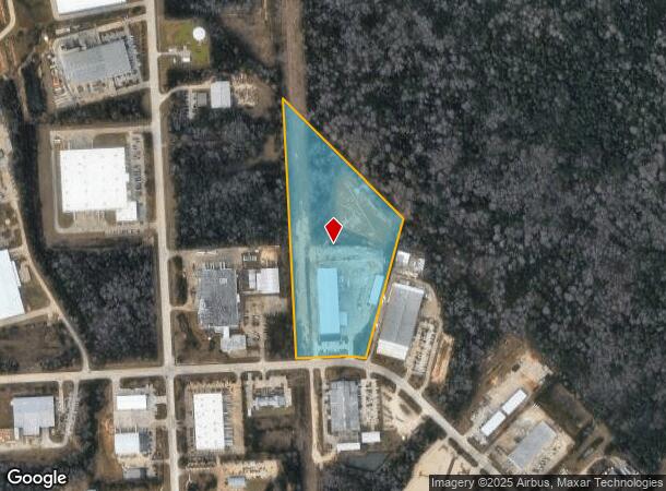  660 N Conroe Park, Conroe, TX Parcel Map