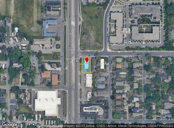  4653 Central Ave Ne, Minneapolis, MN Parcel Map