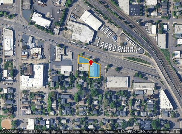  1340 Se Powell Blvd, Portland, OR Parcel Map