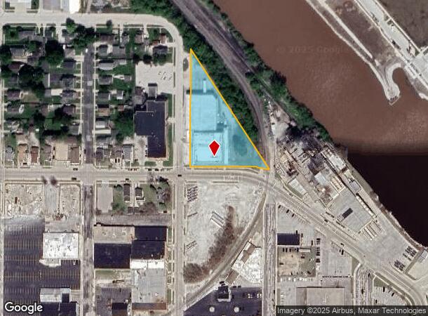 1310 Clark St, Manitowoc, WI Parcel Map