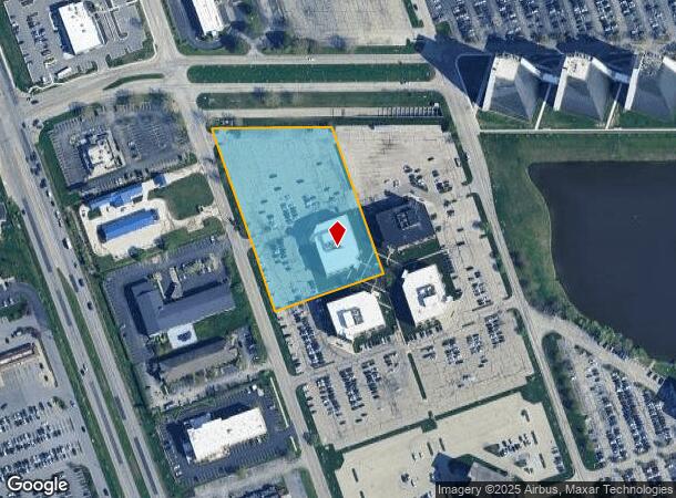  9101 Wesleyan Rd, Indianapolis, IN Parcel Map