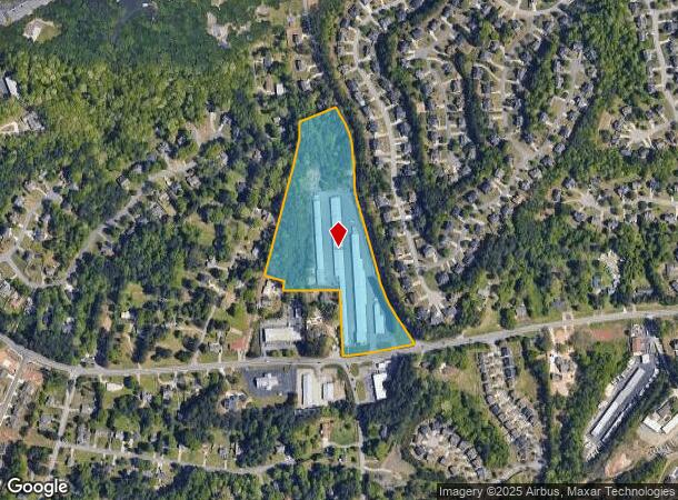 2140 Buford Dam Rd, Buford, GA Parcel Map