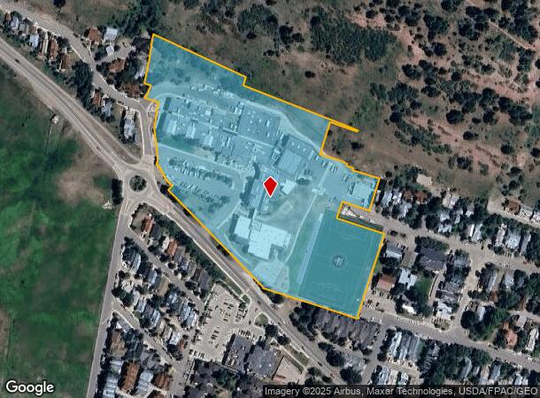 725 W Colorado Ave, Telluride, CO Parcel Map