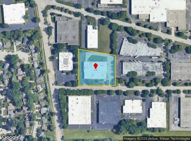 1524 Davis Rd, Elgin, IL Parcel Map