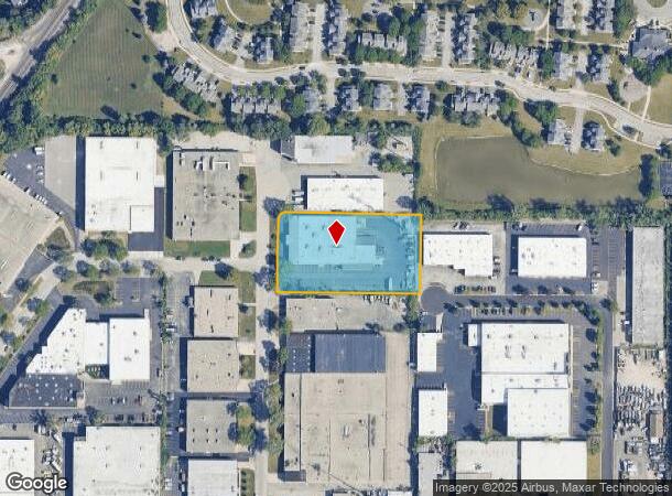 1911 Pickwick Ln, Glenview, IL Parcel Map