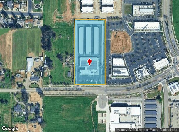 2491 Alluvial Ave, Clovis, CA Parcel Map