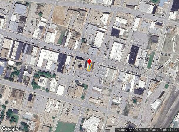  6 W Main St, Ardmore, OK Parcel Map