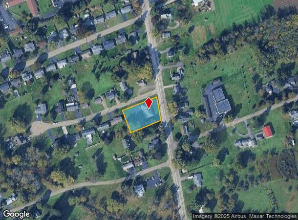  1268 Maple Ave, Elmira, NY Parcel Map