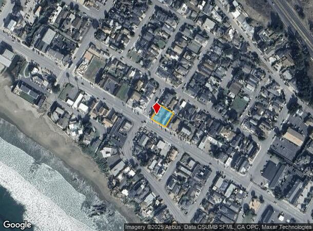 51 S Ocean Ave, Cayucos, CA Parcel Map