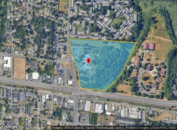  3600 Sw 170Th Ave, Beaverton, OR Parcel Map