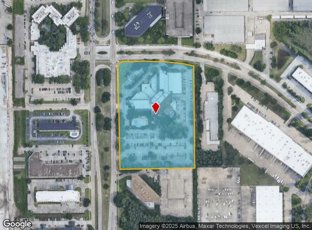 16000 John F Kennedy Blvd, Houston, TX Parcel Map