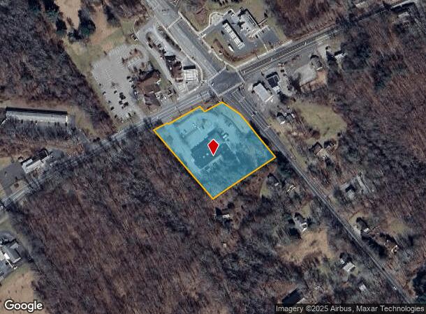  632 Middle Tpke, Storrs Mansfield, CT Parcel Map