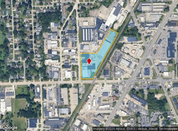 16711 E 13 Mile Rd, Fraser, MI Parcel Map