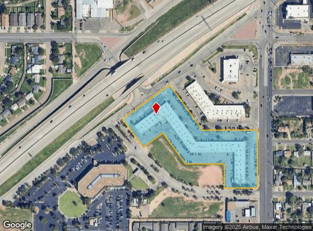  3602 Slide Rd, Lubbock, TX Parcel Map