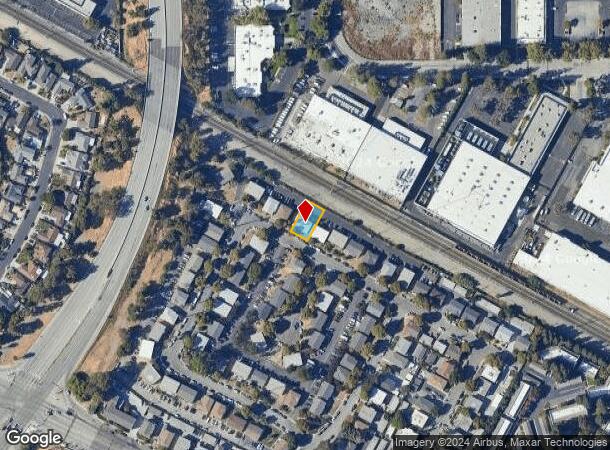  2267 Pasetta Dr, Santa Clara, CA Parcel Map