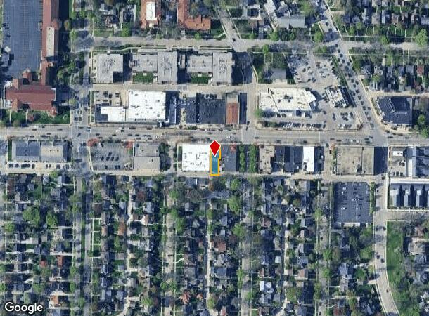 417 E Silver Spring Dr, Milwaukee, WI Parcel Map