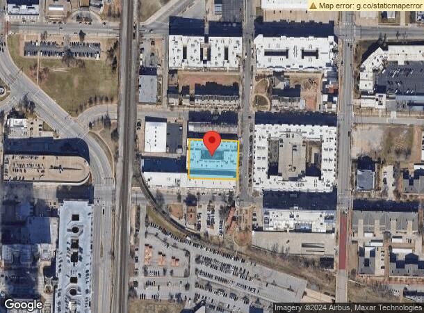  321 N Oklahoma Ave, Oklahoma City, OK Parcel Map