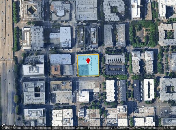  1210 Nw Johnson St, Portland, OR Parcel Map