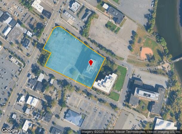 University Plaza Dr, Hackensack, NJ Parcel Map