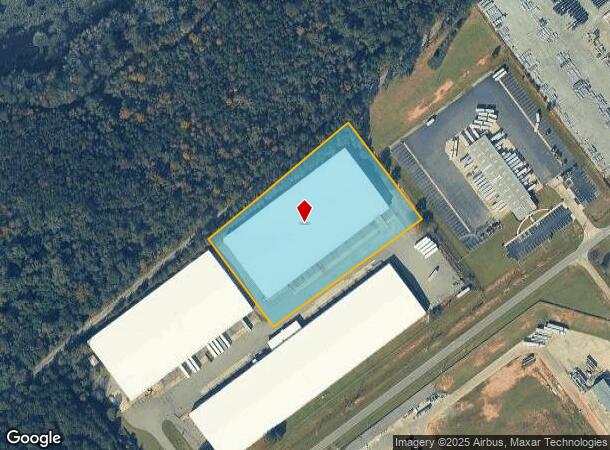  731 Joe Tamplin Industrial Blvd, Macon, GA Parcel Map