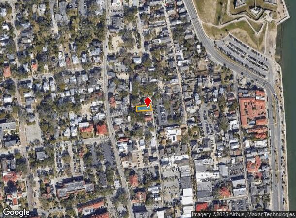  44 Spanish St, Saint Augustine, FL Parcel Map