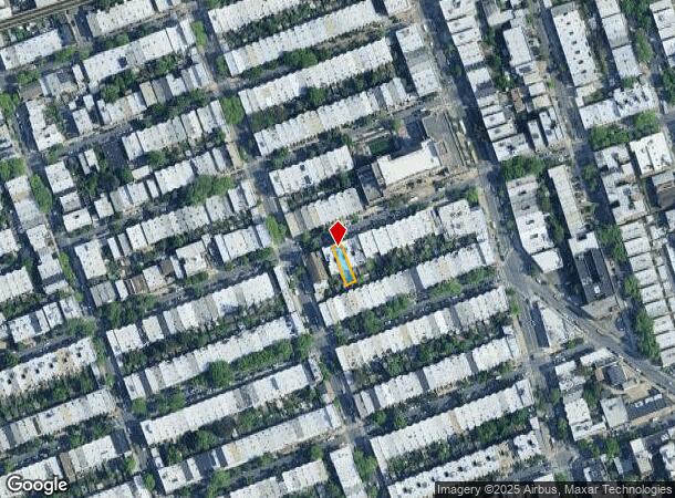 6060 Catalpa Ave, Ridgewood, NY Parcel Map