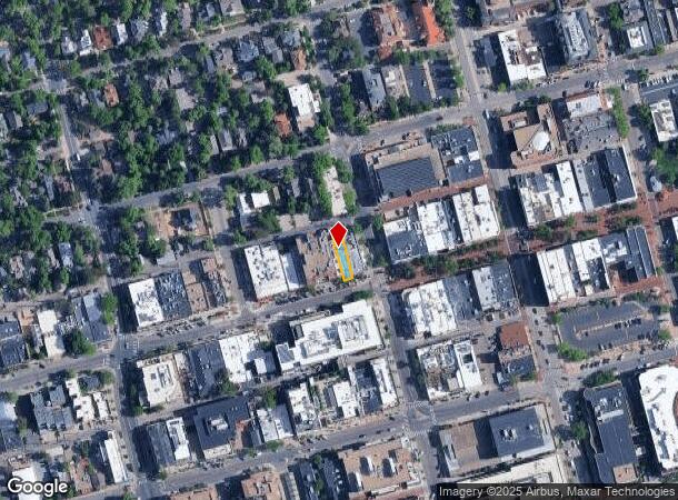  1039 Pearl St, Boulder, CO Parcel Map