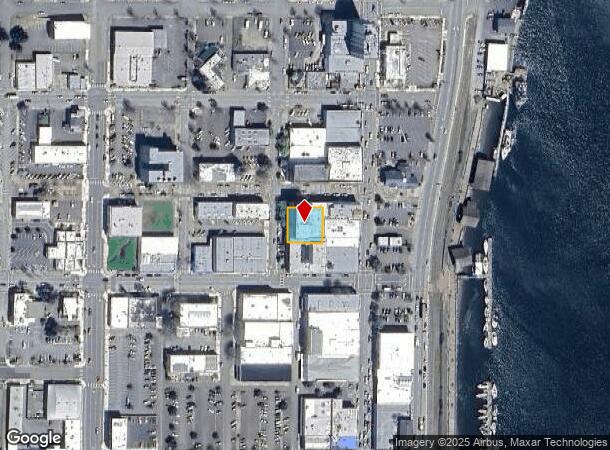 187 Central Ave, Coos Bay, OR Parcel Map