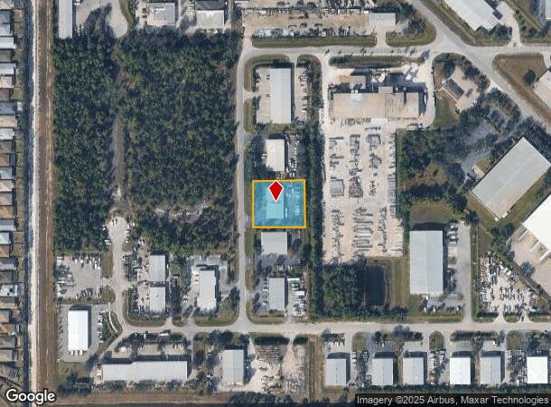 208 Waldo Ave, Lehigh Acres, FL Parcel Map