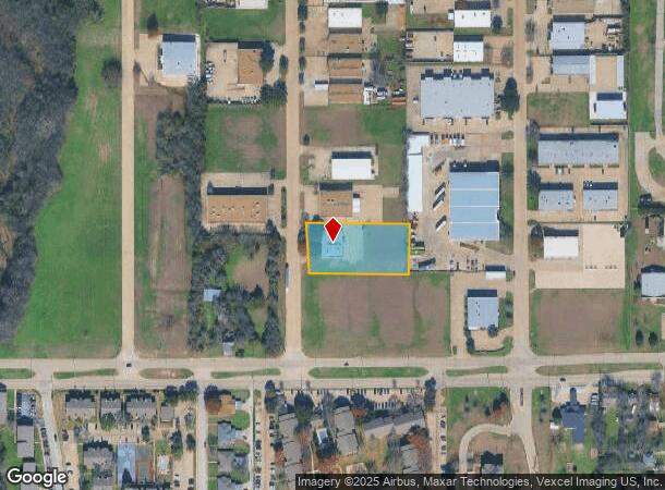  1504 Falcon Dr, Desoto, TX Parcel Map